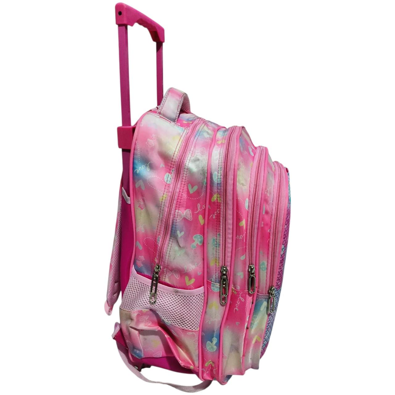 18 inch 3 in 1 character Trolly for Girls for Grade 3 -Grade 5 BB-130