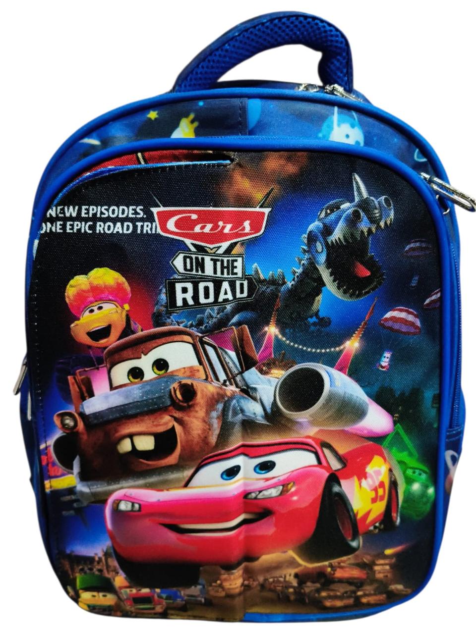 14 Inch 3 IN 1 Character Flaps School Bag For grade nursery to grade 1 for Boys BB-082