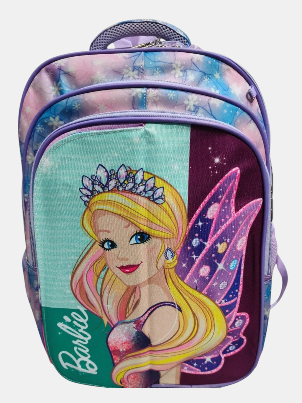 18 Inch 3 IN 1 Character Flaps School Bag For grade 1 Till grade 4 for Girls BB-076