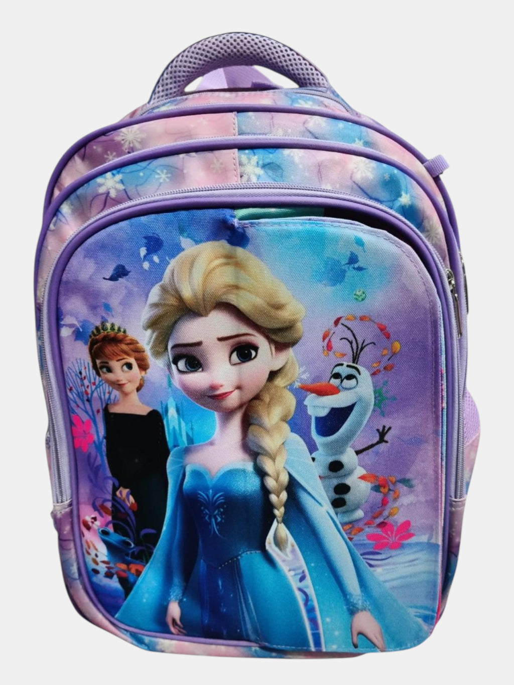 16 Inch 3 IN 1 Character Flaps School Bag For grade 1- grade 3 for Girls BB-078