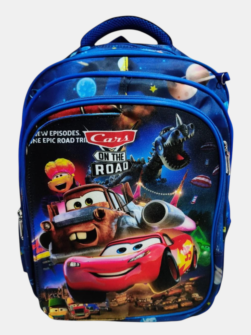 16 Inch 3 IN 1 Character  Flaps School Bag For grade 1- grade 3 for Boys BB-079