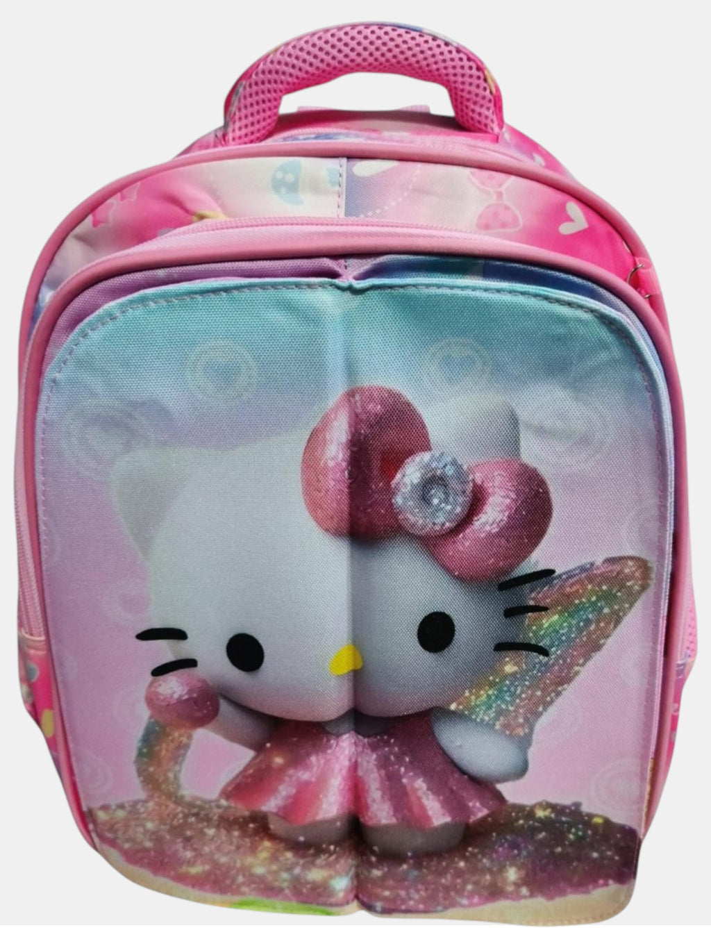 14 Inch 3 IN 1 Character Flaps School Bag For grade nursery to grade 1 for Girls BB-083