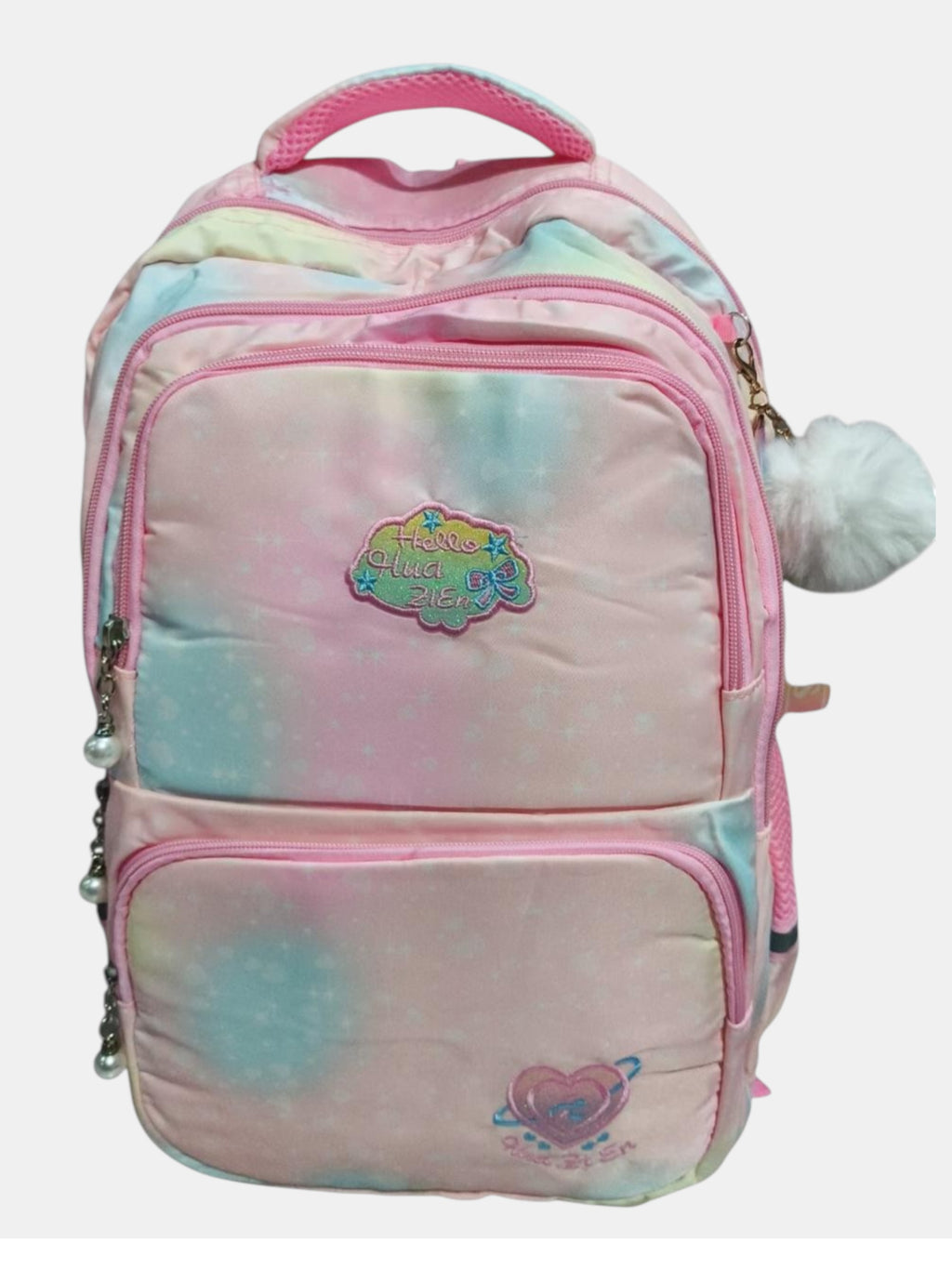 18 Inch heart Princess brand School Bag For Grade 2 - Grade 4 for Girls BB-093