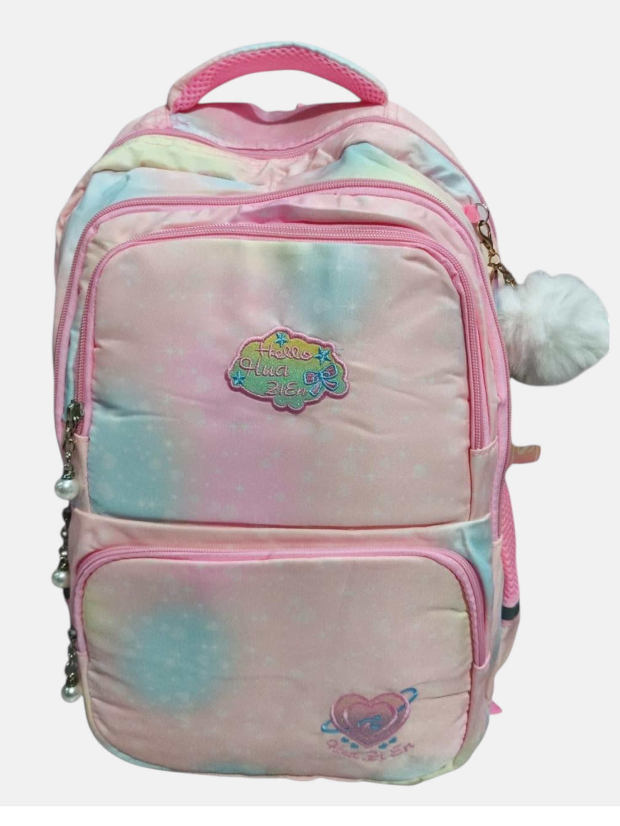 18 Inch heart Princess brand School Bag For Grade 2 - Grade 4 for Girls BB-093
