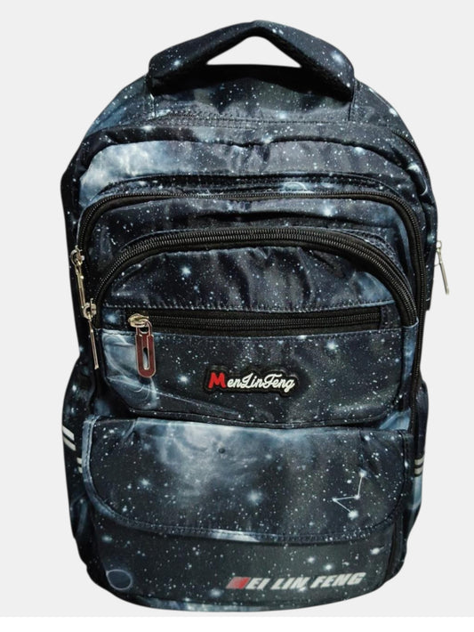 18 Inch Space design School Bag For Grade 2 - Grade 3 for Girls BB-096