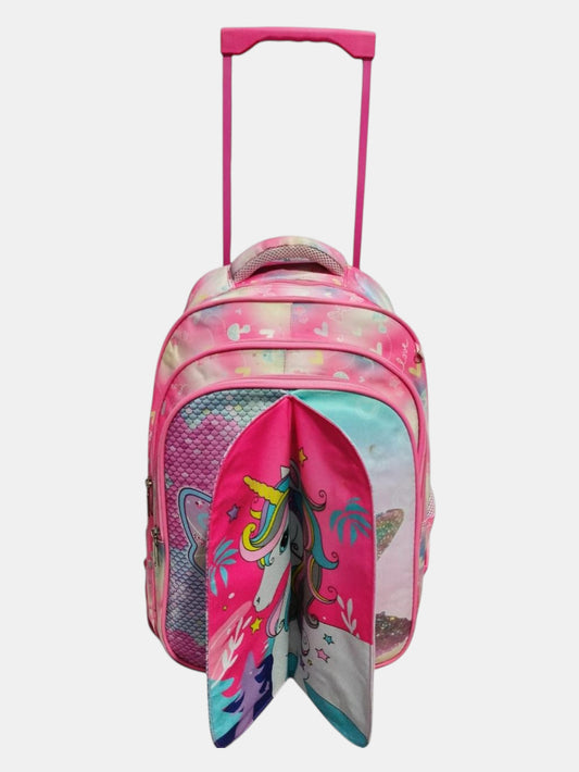 18 inch 3 in 1 character Trolly for Girls for Grade 3 -Grade 5 BB-130