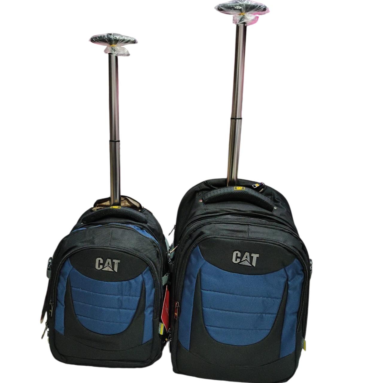 18 inch and 22 inch CATERPILLAR ORGINAL Trolly for Boys And Girls for Grade 4-Grade 9 and used for crew luggage also BB-142