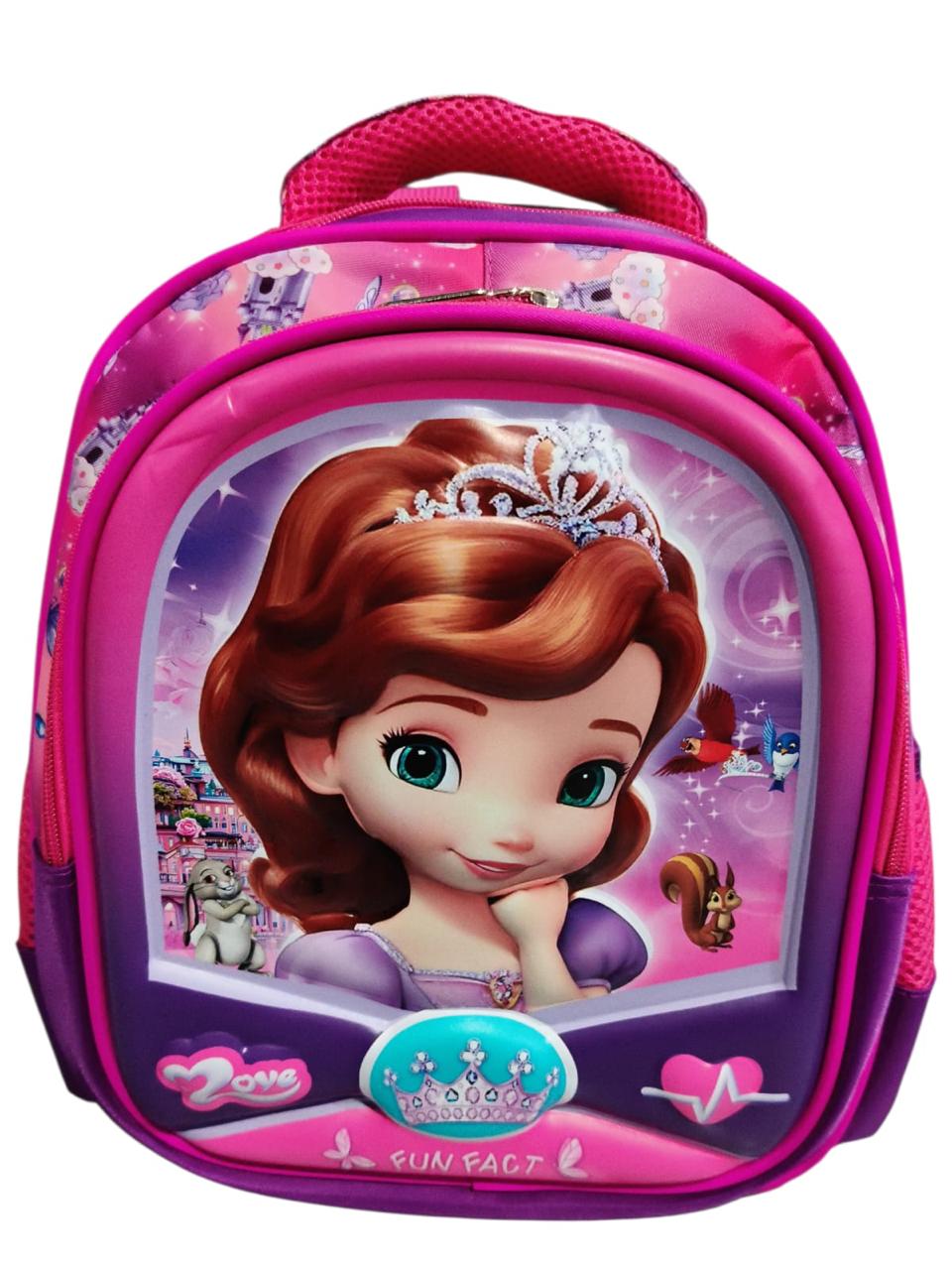 12 Inch Character School Bag For Pre Nursery for Girls And Boys Both BB-085