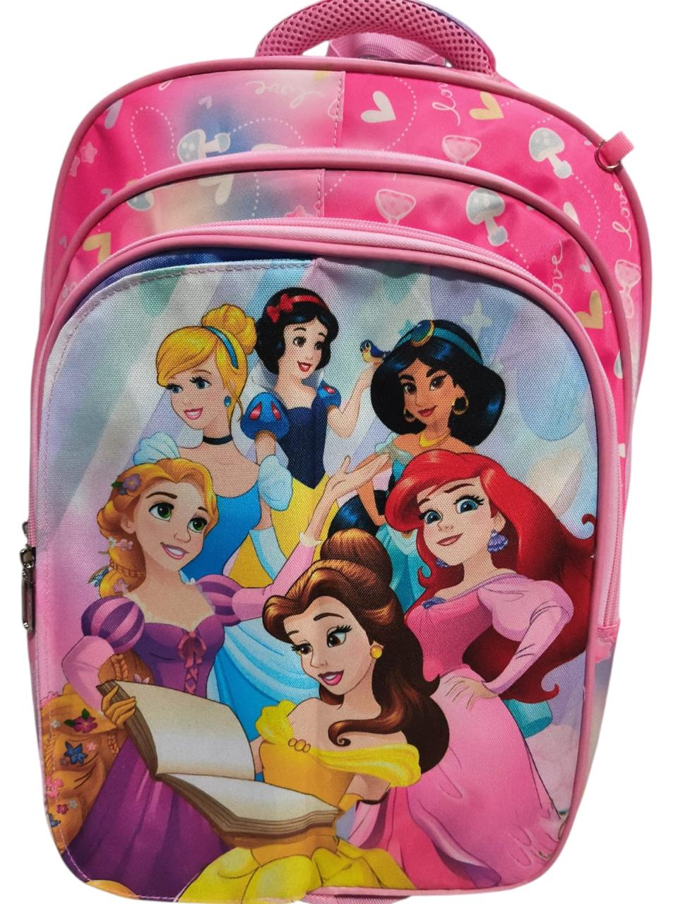 18 Inch 3 IN 1 Character Flaps School Bag For grade 1 Till grade 4 for Girls BB-075