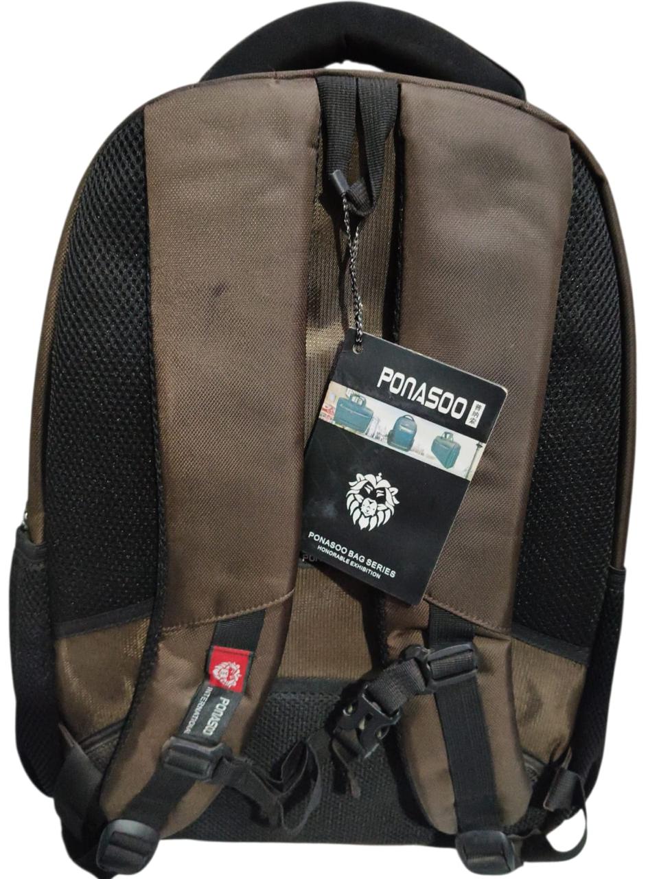 19 inch PONASOO BRAND School Bag for Grade 4-9 for Boys And GIRLS BB-105