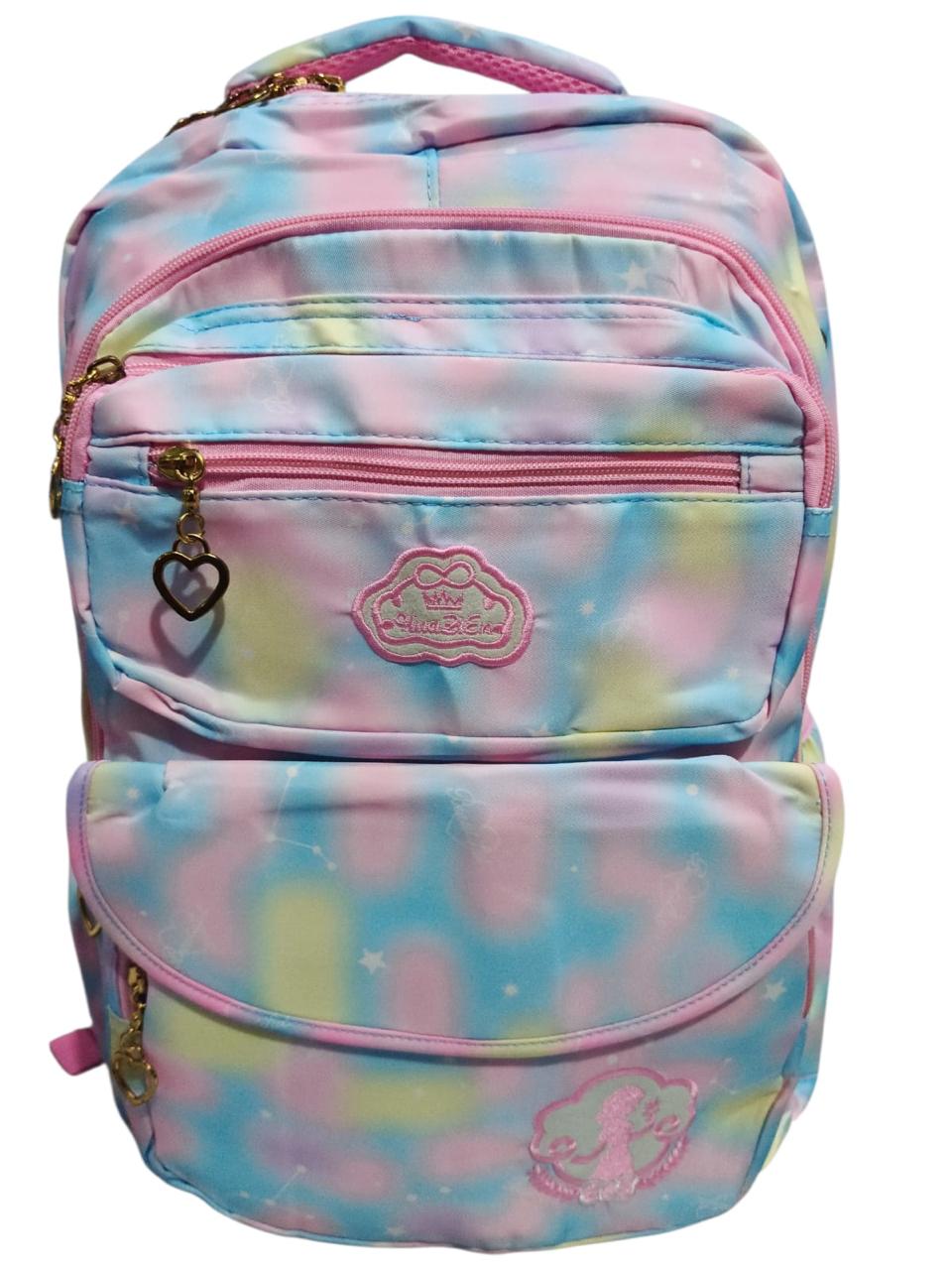 18 Inch Dot Princess brand School Bag For Grade 2 - Grade 4 for Girls BB-091