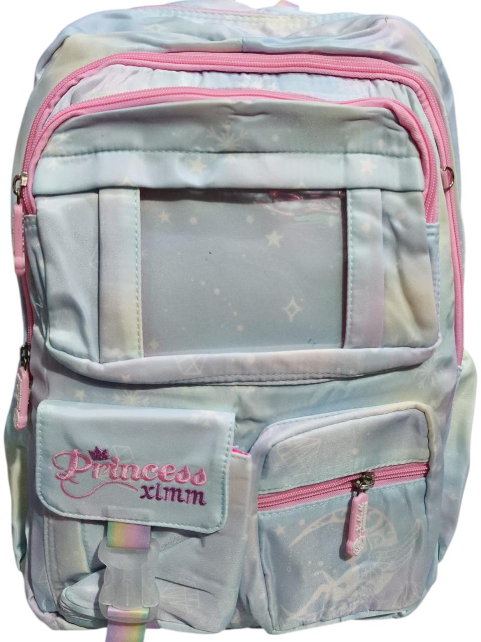 18 inch Princess Pocket BRAND And School Bag for Grade 1-3 bags for GIRLS BB-102