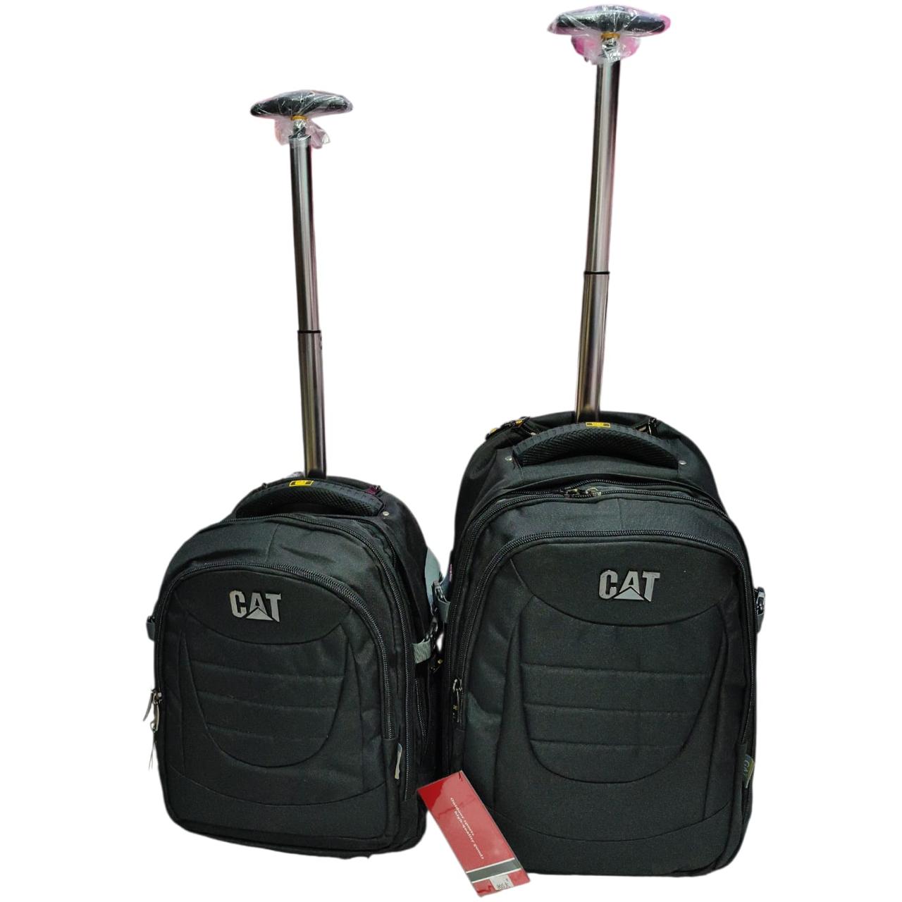 18 inch and 22 inch CATERPILLAR ORGINAL Trolly for Boys And Girls for Grade 4-Grade 9 and used for crew luggage also BB-142