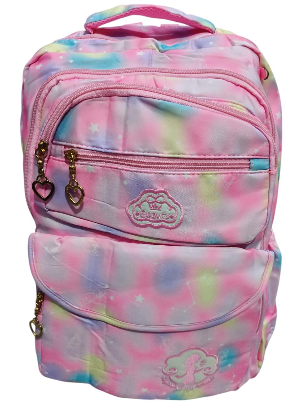 18 Inch Dot Princess brand School Bag For Grade 2 - Grade 4 for Girls BB-091