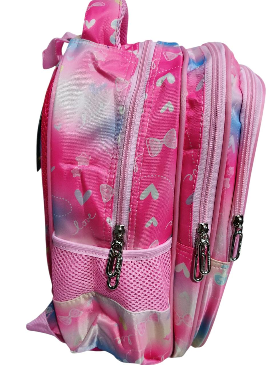14 Inch 3 IN 1 Character Flaps School Bag For grade nursery to grade 1 for Girls BB-083