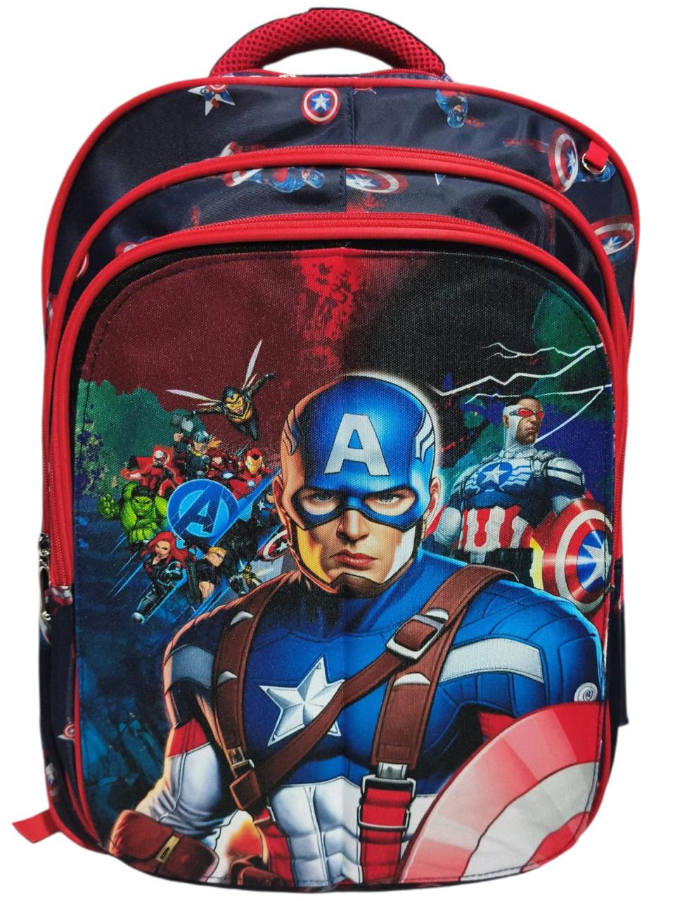 18 Inch 3 IN 1 Character Flaps School Bag For grade 1 Till grade 4 Boys BB-074