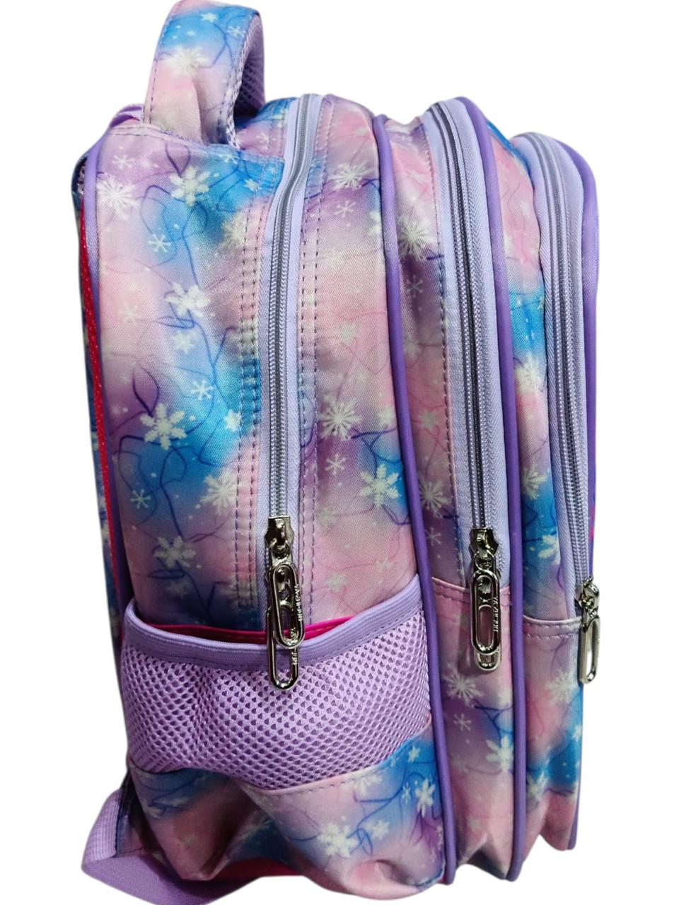 14 Inch 3 IN 1 Character Flaps School Bag For grade nursery to grade 1 for Girls BB-084