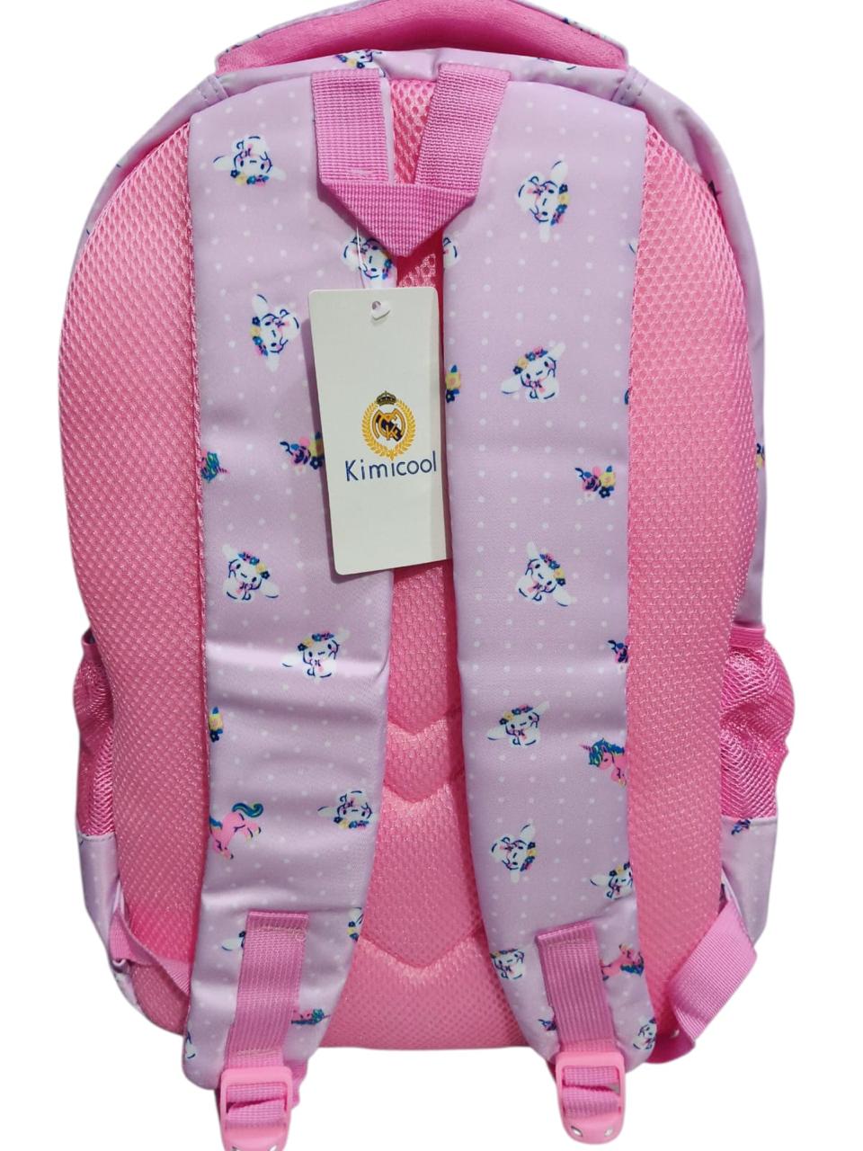 18 Inch UN Power brand School Bag For Grade 2 - Grade 4 for Girls BB-090