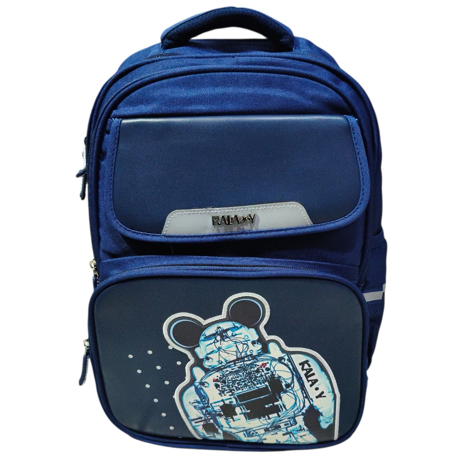 18 Inch Space design School Bag Grade 2 - Grade 3 For Boys BB-173