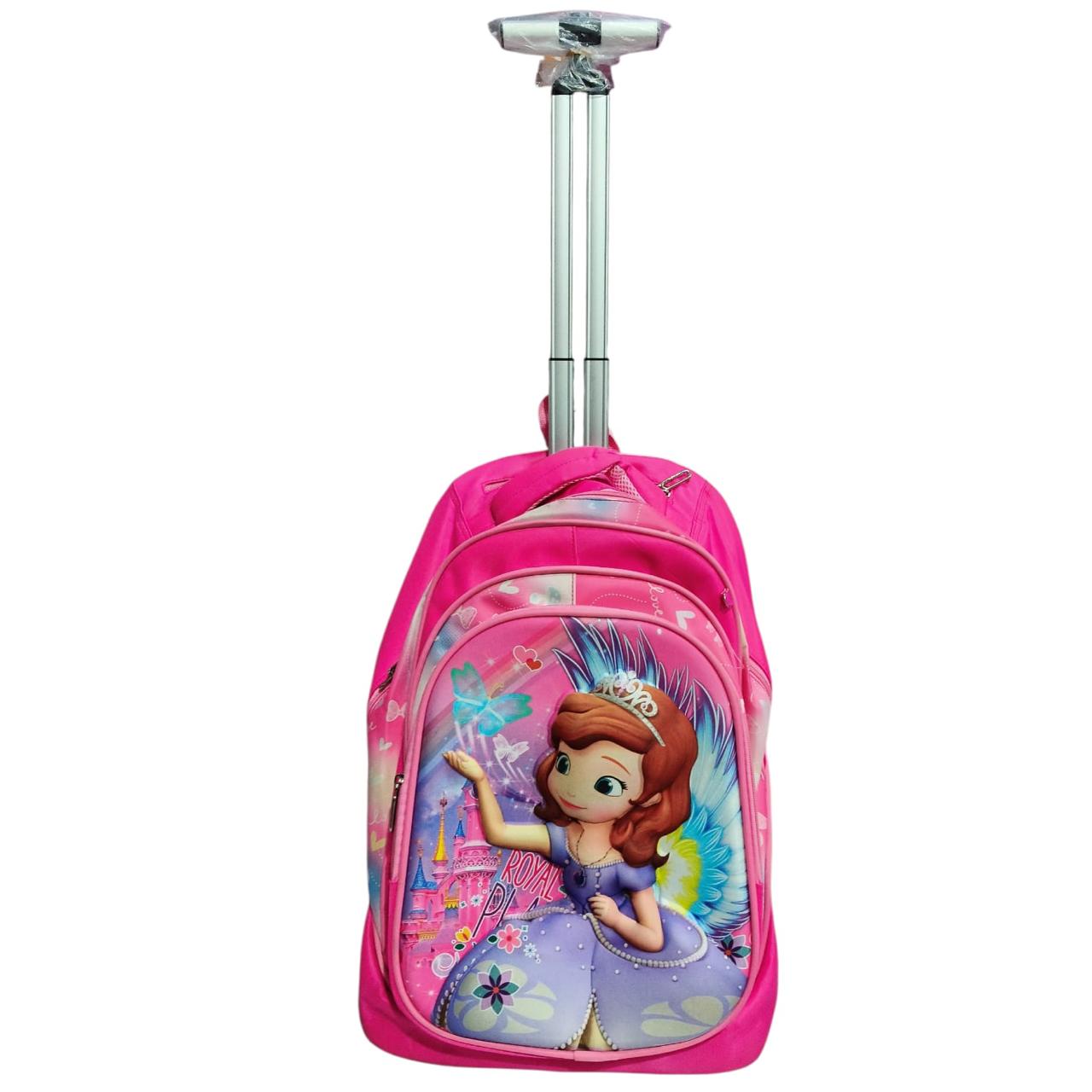 18 inch Big wheeler character Trolly for Boys And Girls for Grade 3-Grade 6 BB-132
