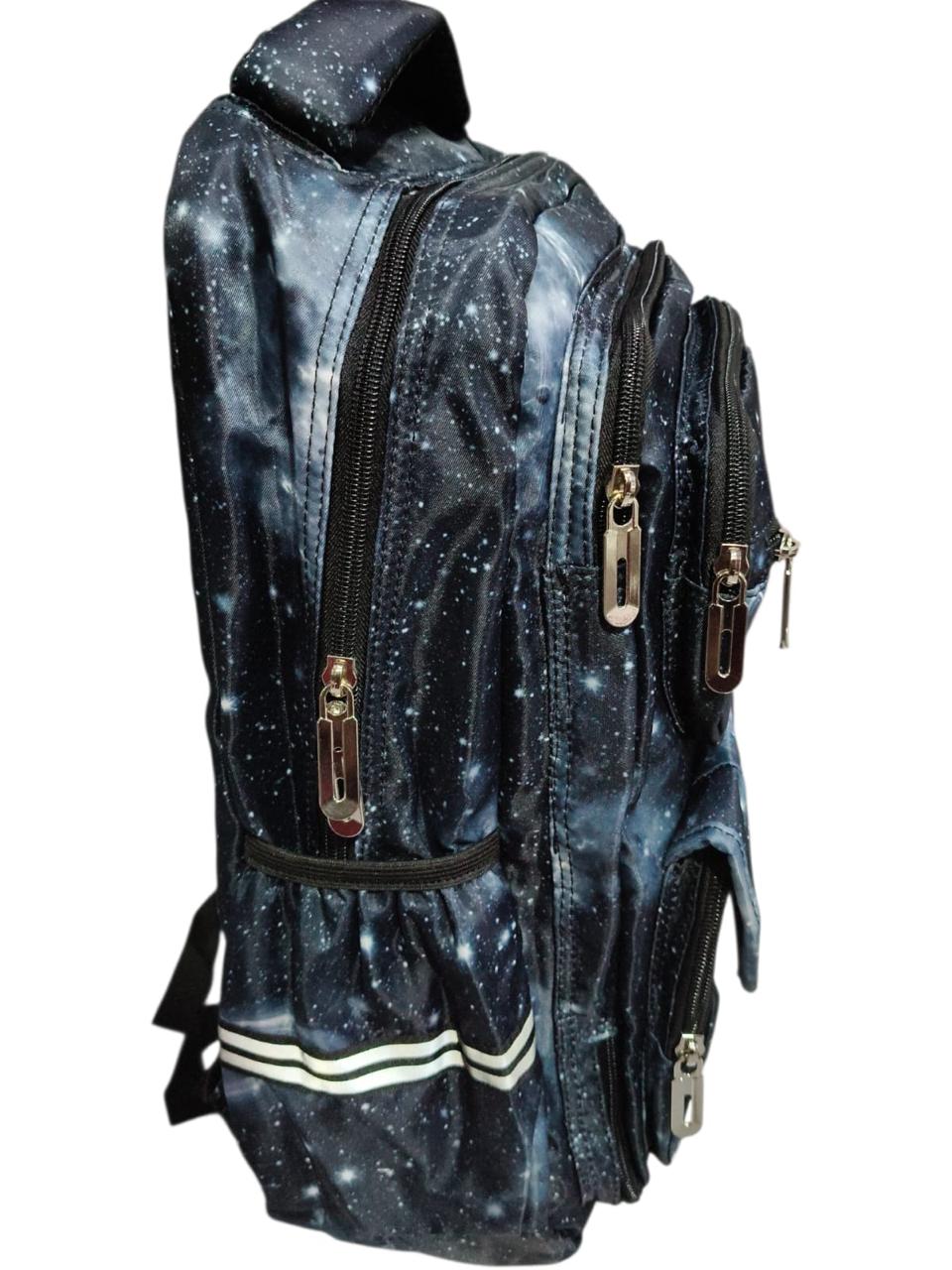 18 Inch Space design School Bag For Grade 2 - Grade 3 for Girls BB-096