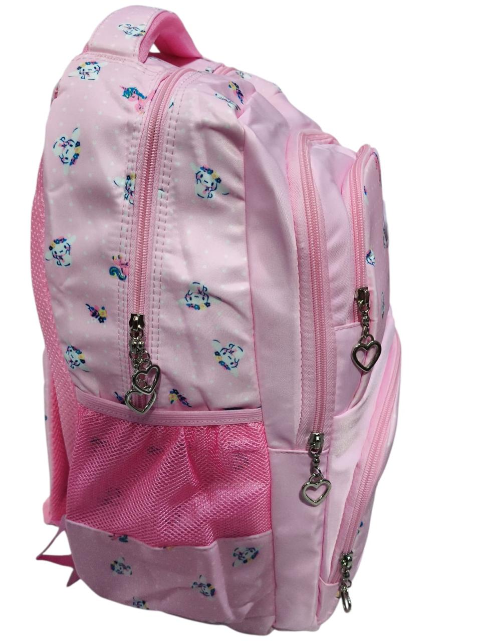 18 Inch UN Power brand School Bag For Grade 2 - Grade 4 for Girls BB-090