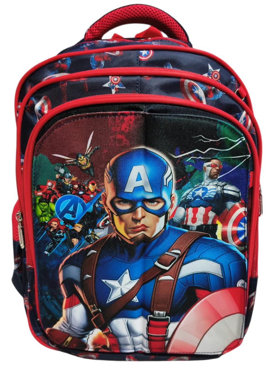 16 Inch 3 IN 1 Character Flaps School Bag For grade 1- grade 3 for Boys BB-081