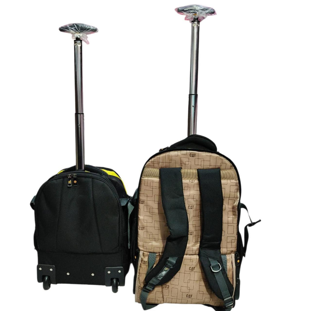 18 inch and 22 inch CATERPILLAR ORGINAL Trolly for Boys And Girls for Grade 4-Grade 9 and used for crew luggage also BB-142