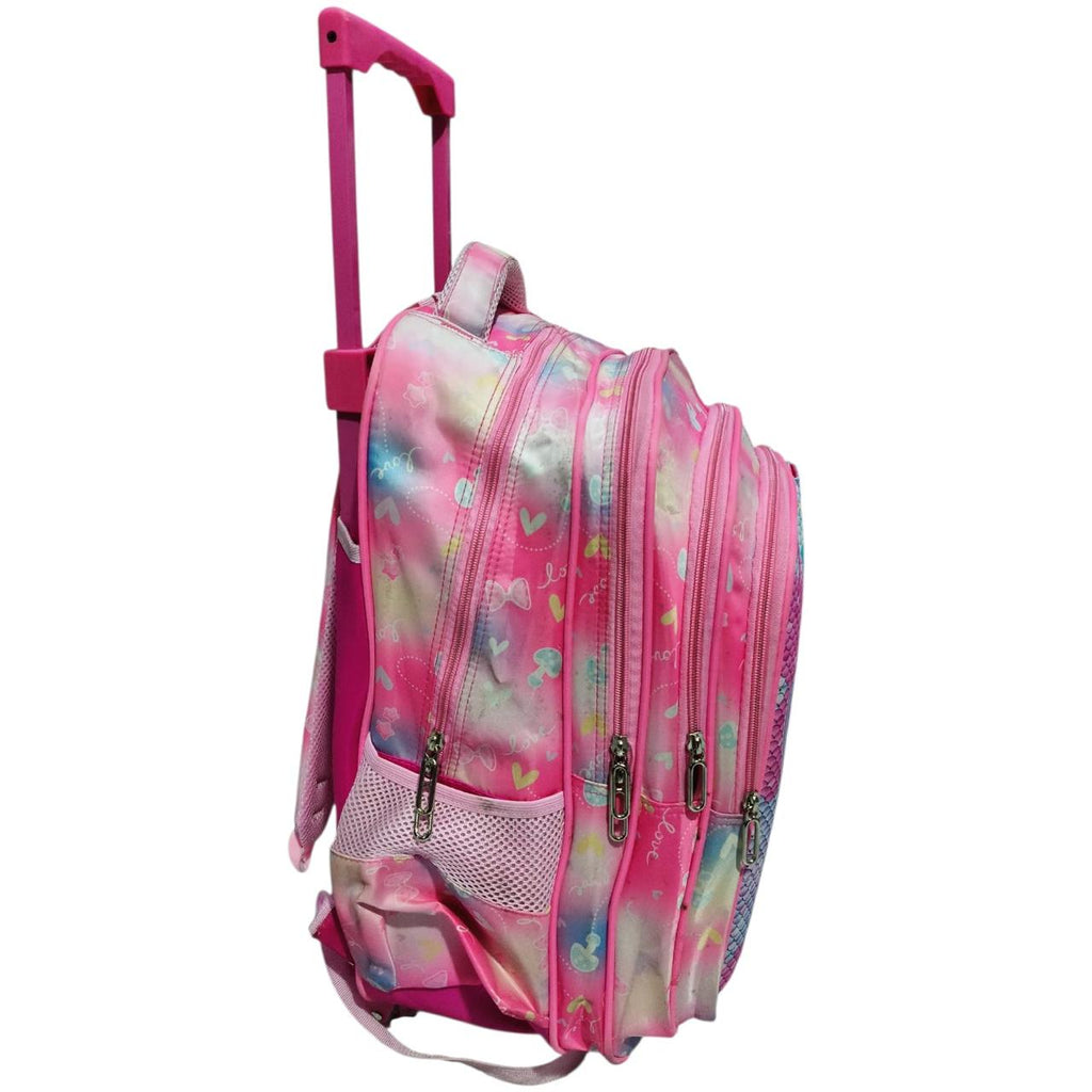 18 inch 3 in 1 character Trolly for Girls for Grade 3 -Grade 5 BB-130