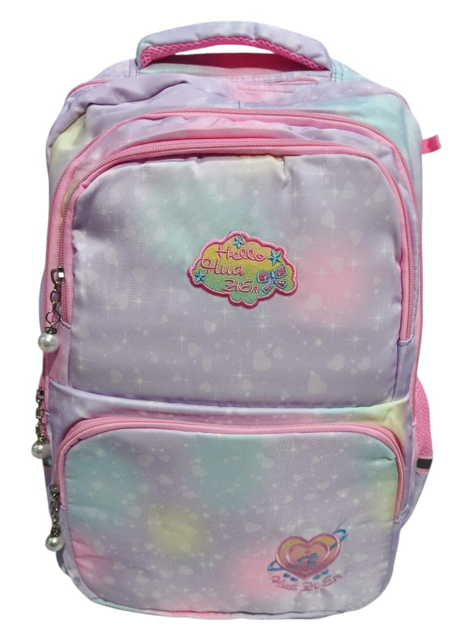 18 Inch heart Princess brand School Bag For Grade 2 - Grade 4 for Girls BB-093