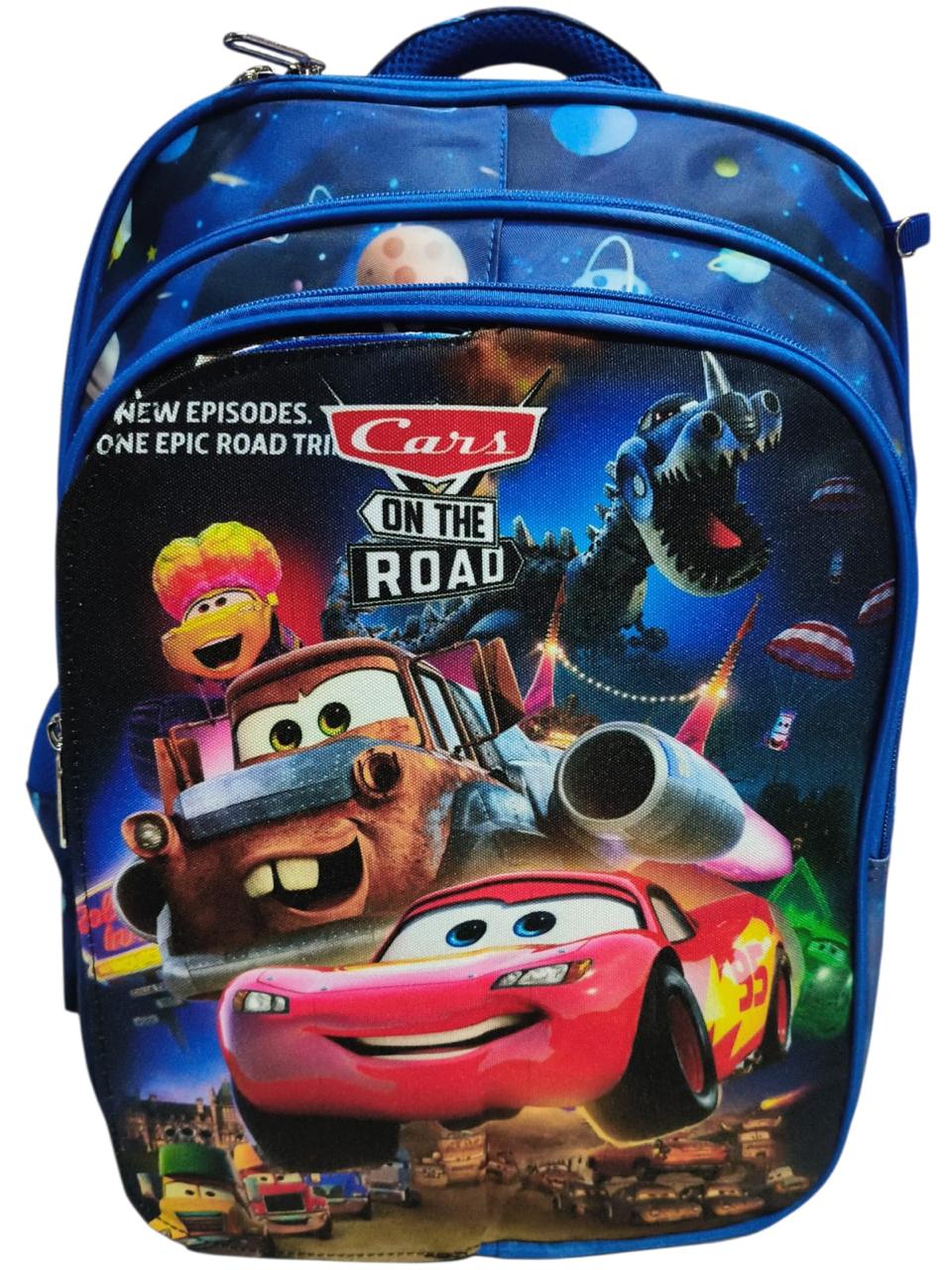 18 Inch 3 IN 1 Character Flaps School Bag For Grade 1 Till 4 for boys BB-073
