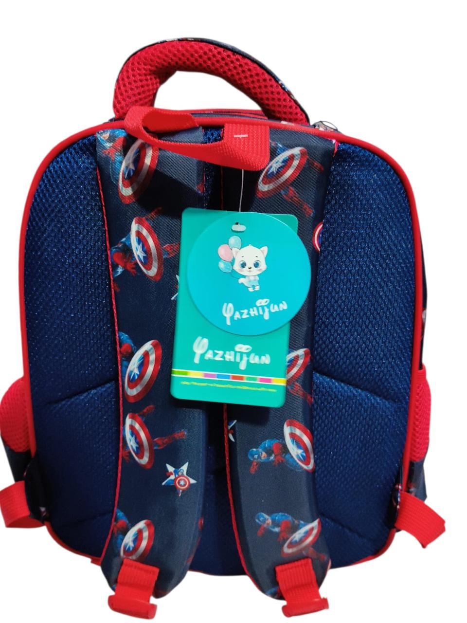 14 Inch 3 IN 1 Character Flaps School Bag For grade nursery to grade 1 for Boys B8-080