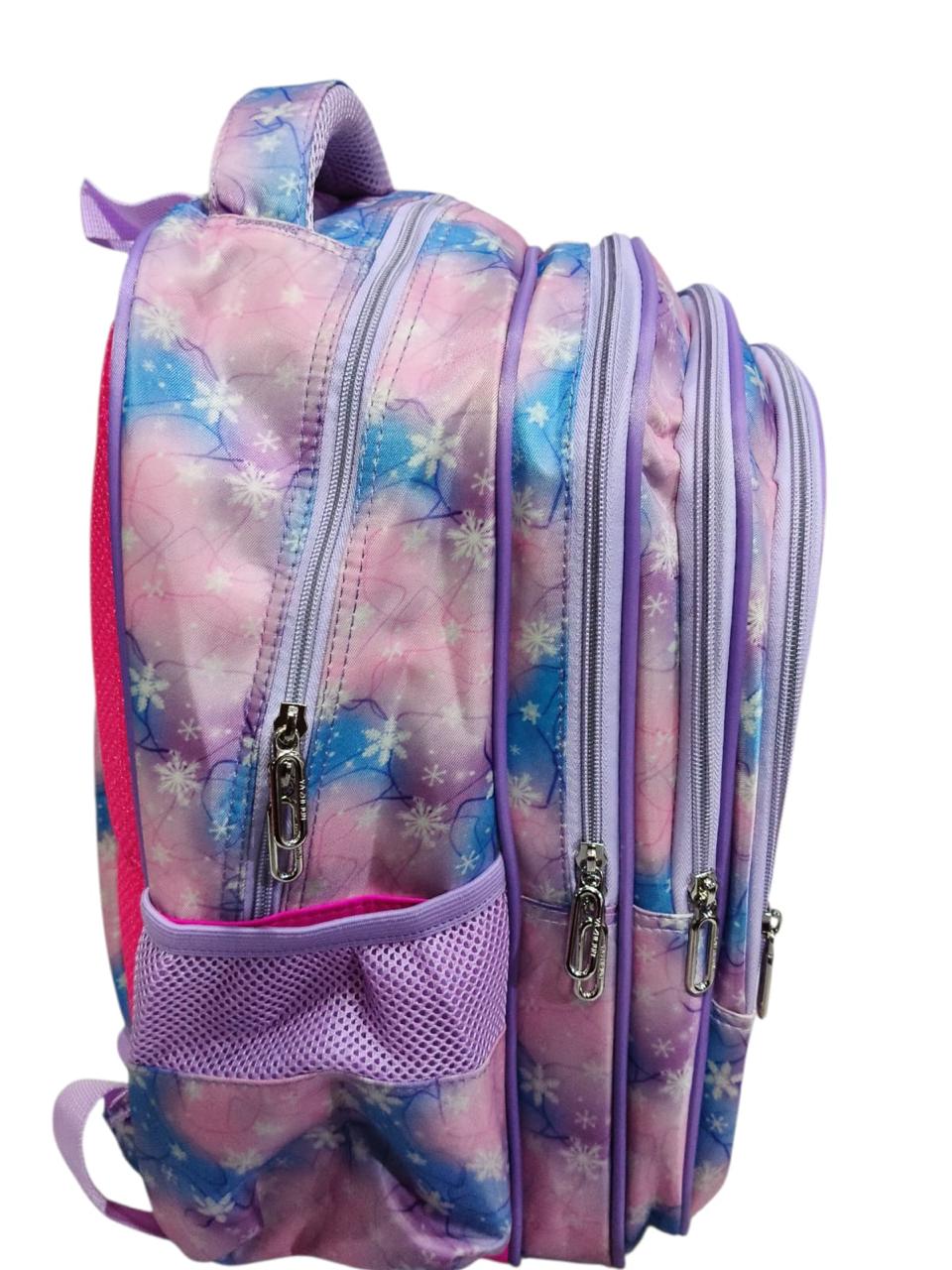 16 Inch 3 IN 1 Character Flaps School Bag For grade 1- grade 3 for Girls BB-078