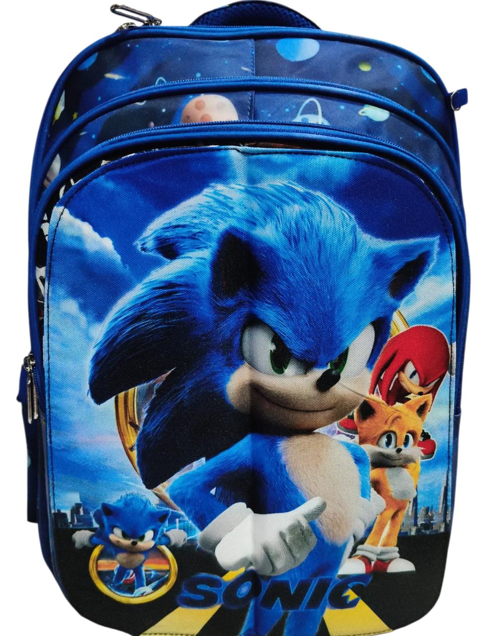 18 Inch 3 IN 1 Character Flaps School Bag For Grade 1 Till 4 for boys BB-073